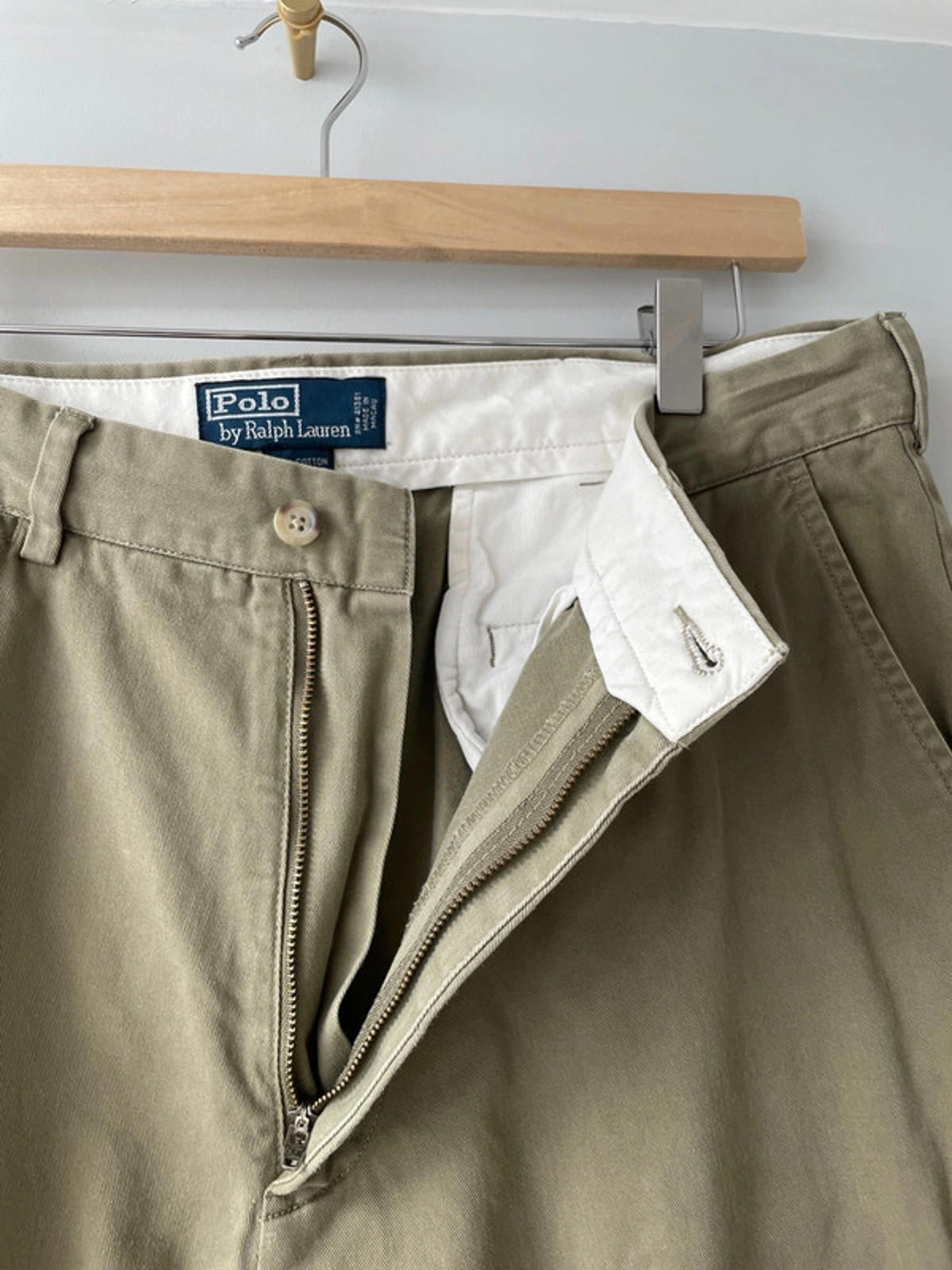 Men’s Ralph Lauren Premium Classic Chino Trousers - W35/L30 - 1717
