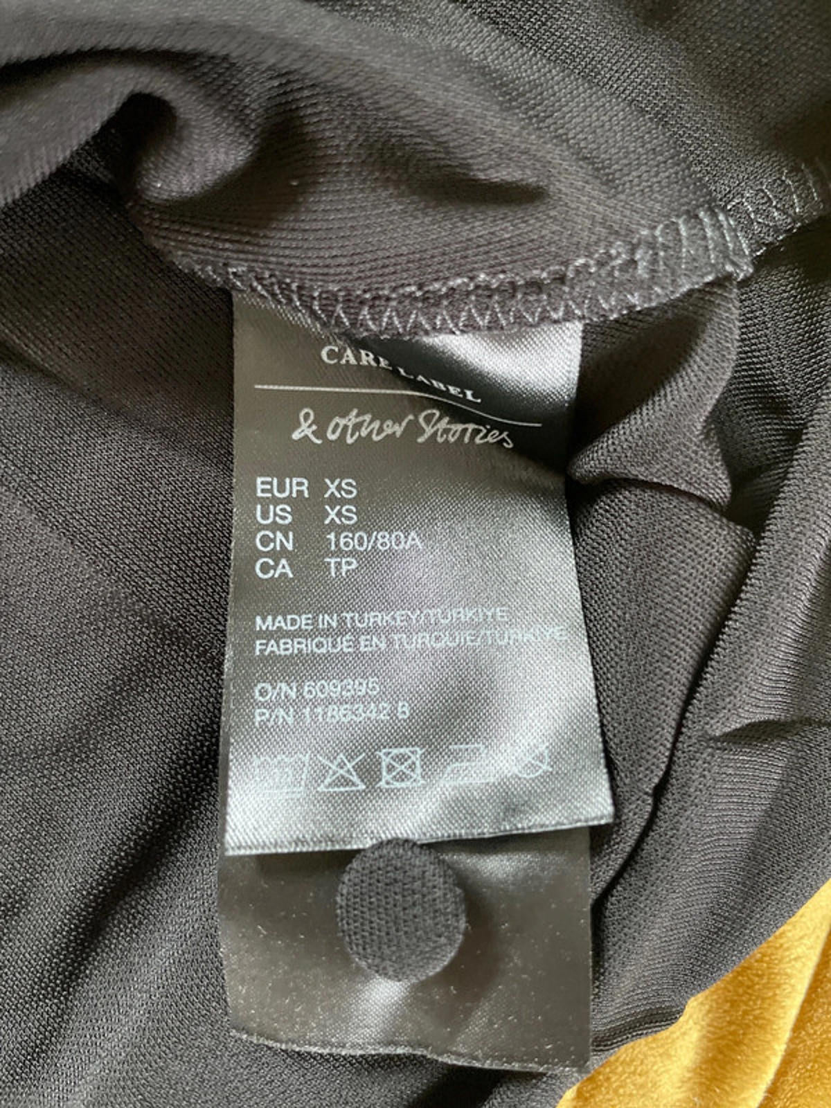 Women’s & Other stories Midi Black Dress - XSmall - 1588