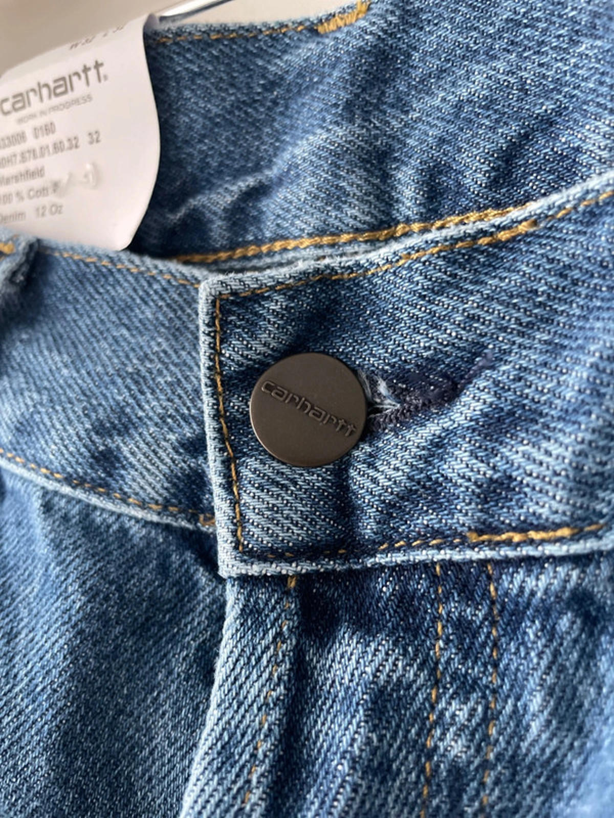 Men’s Carhartt Nolan Relaxed Tapered Fit Jeans In Blue - W32/L32 - 2410