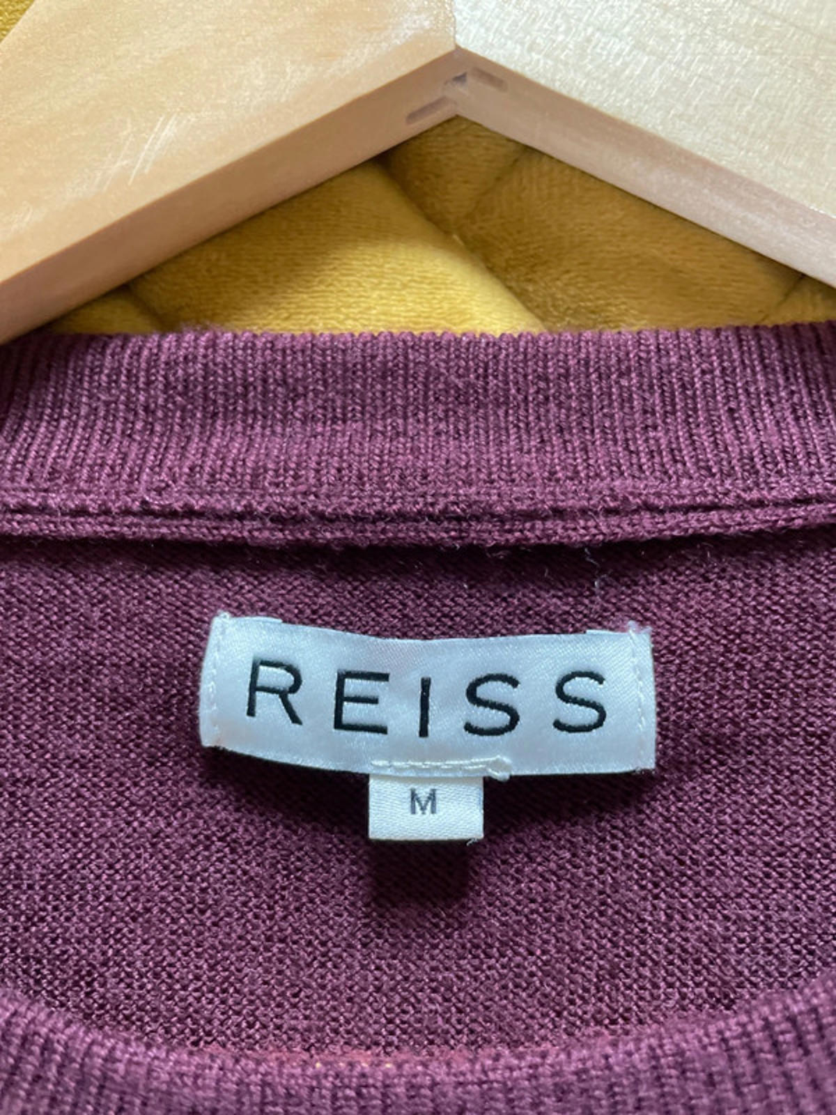 Men’s Reiss Crew Neck Premium Wool Jumper - Medium - 1937