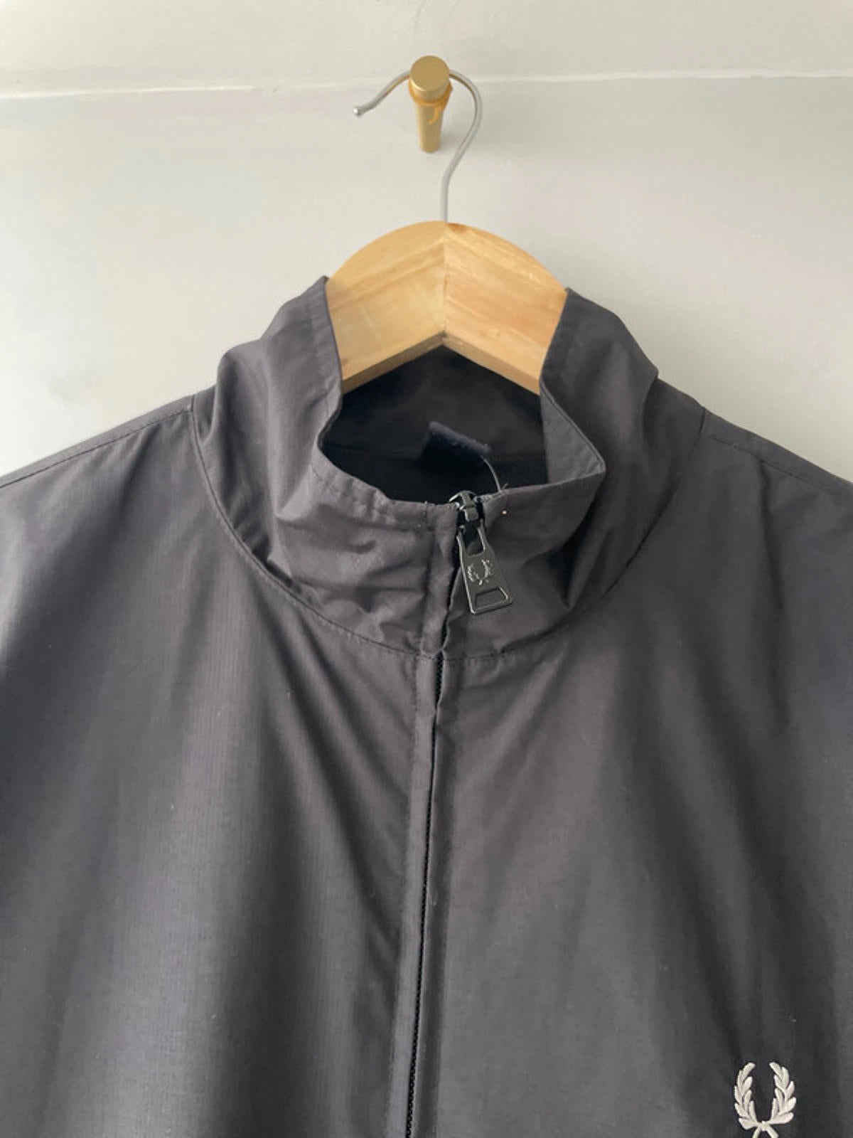 Men’s Fred Perry Harrington Jacket In Black - Small - 2058
