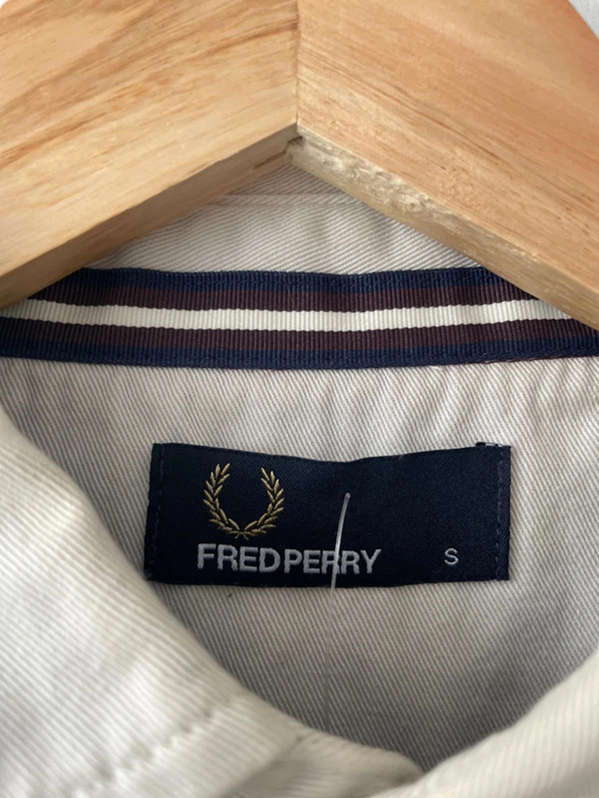 Men’s Fred Perry Long Sleeve Rugby Polo Top In Burgundy - Small - 2015