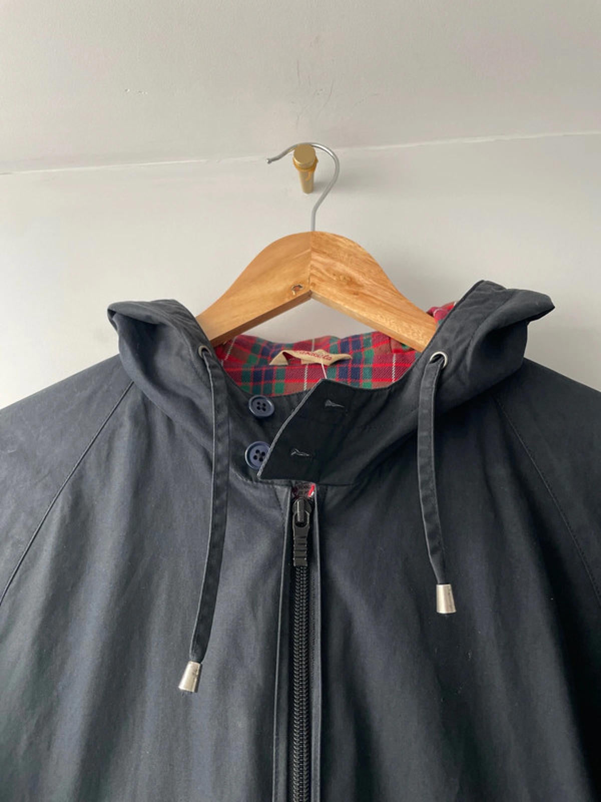 Men’s Baracuta G9 Premium Hooded Harrington Jacket - Small -2066