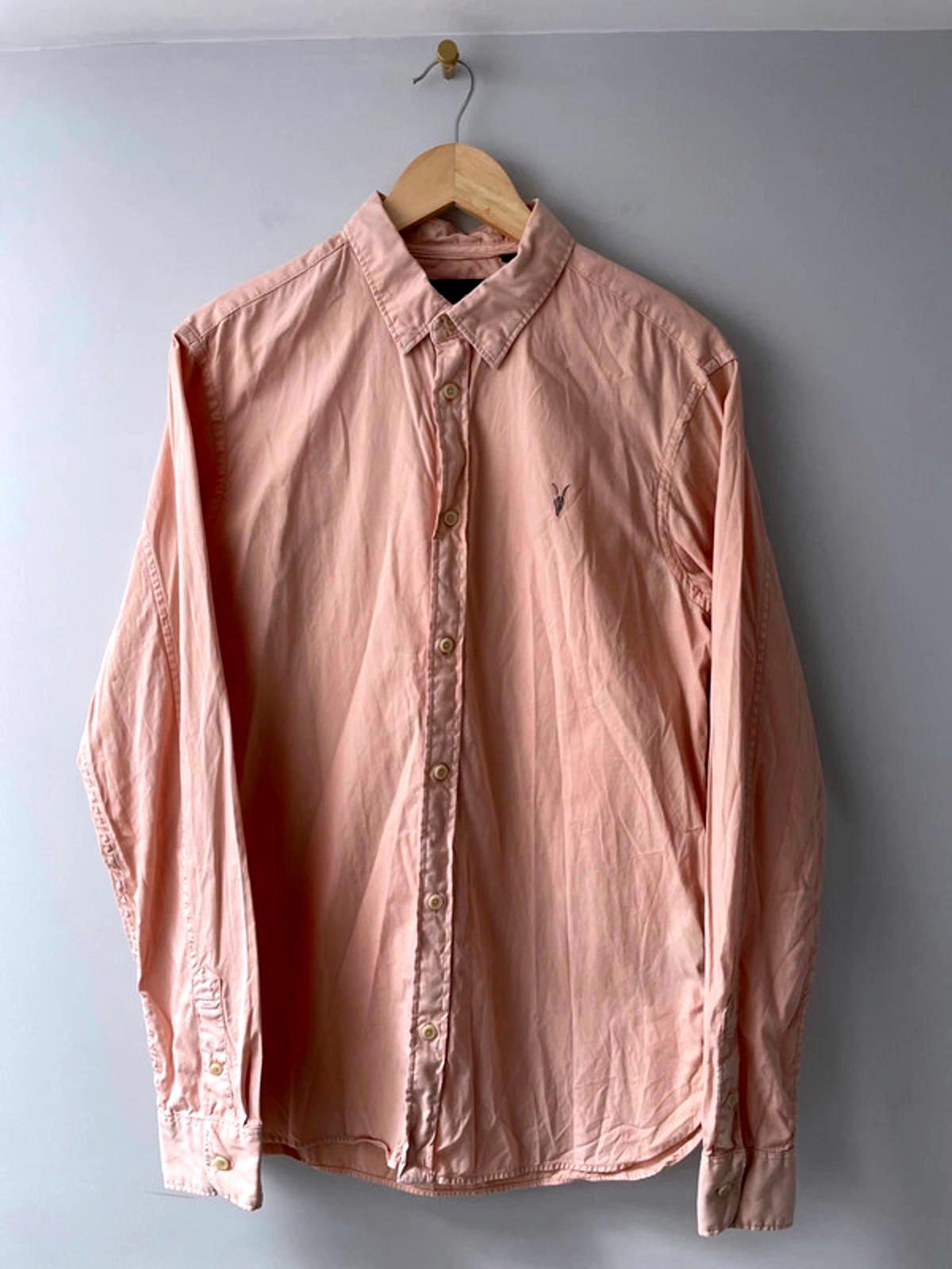 Men’s AllSaints Premium Long Sleeve Oxford Shirt - Small - 1584