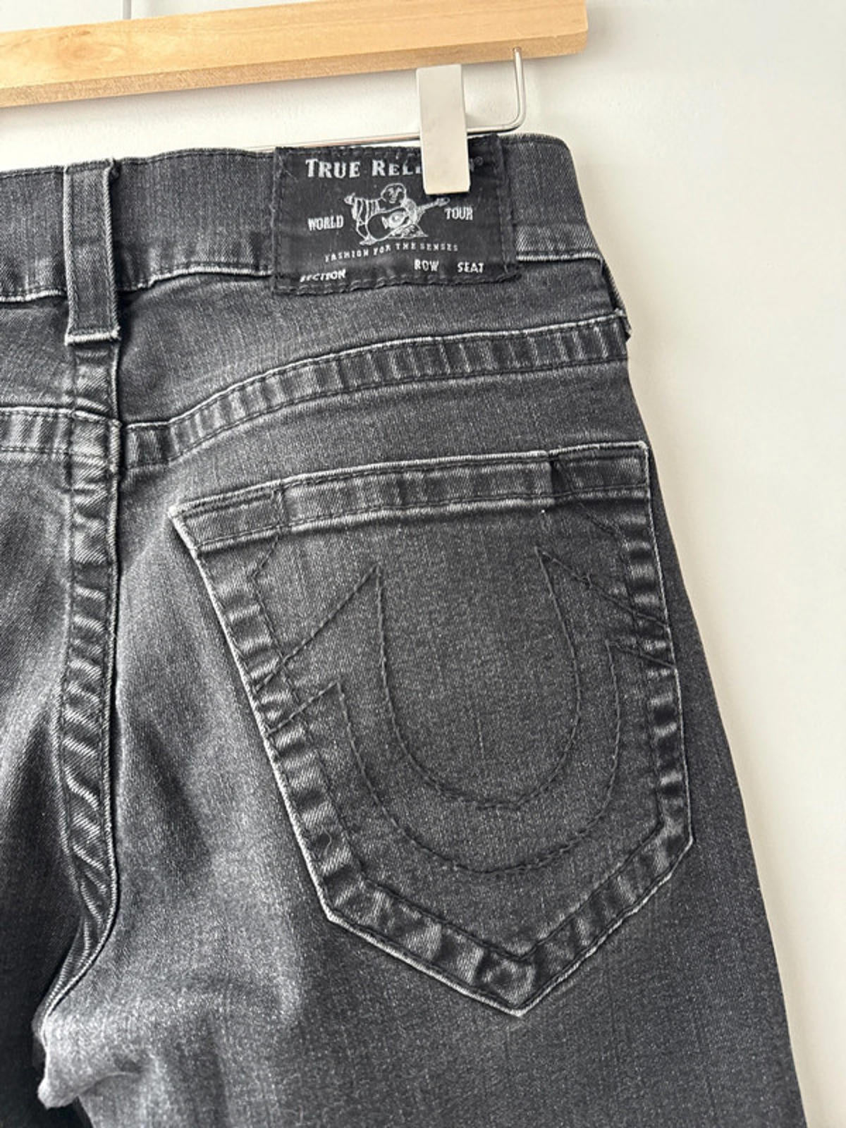 Women’s True Religion Geno Slim Fit Jeans With Washed Finish - W29/L29 - 0873