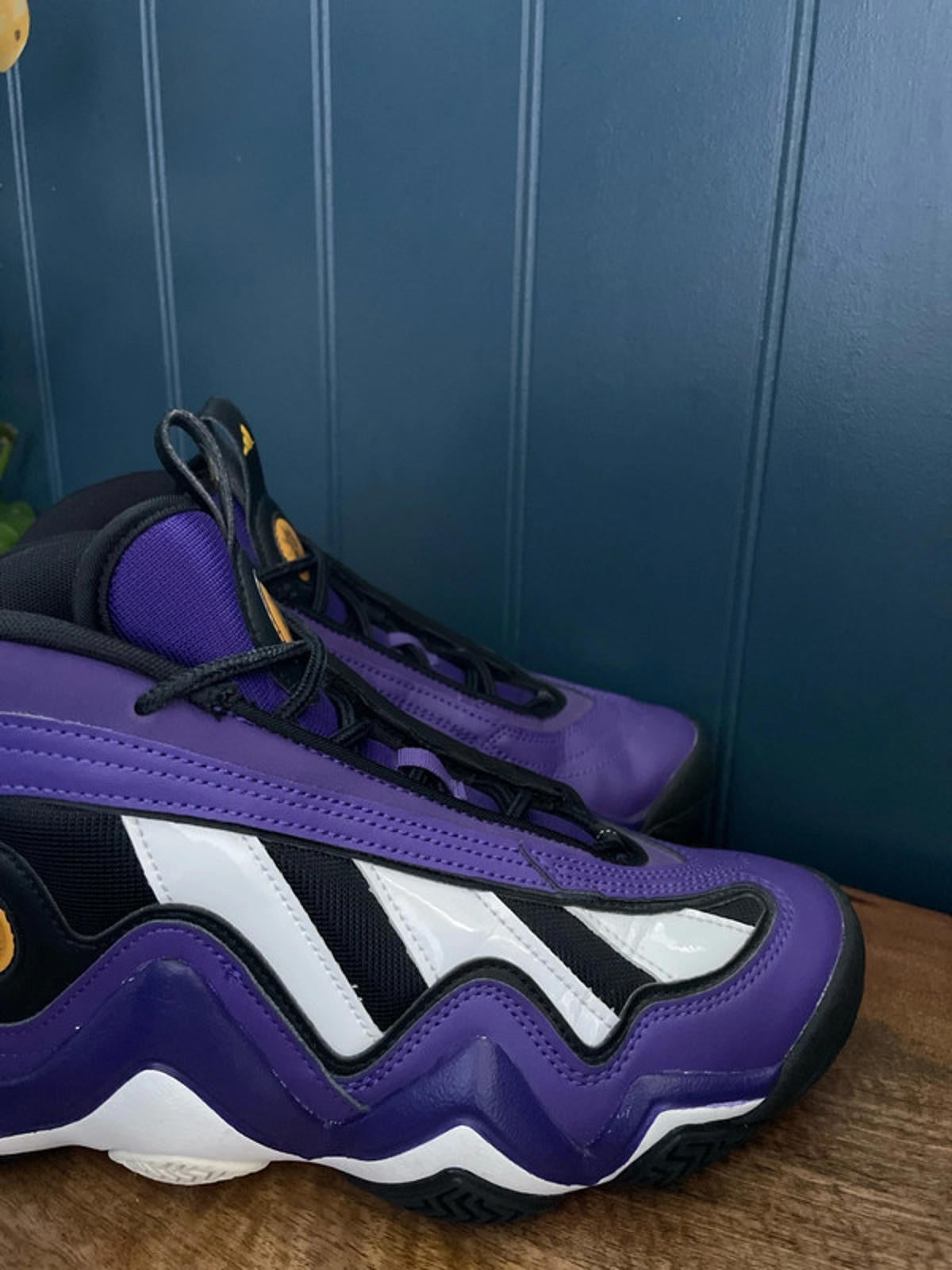 Men’s Adidas Crazy 97 EQT x Kobe Bryant Lakers Dunk Contest Trainers In Black/Purple - UK 7 - 2300