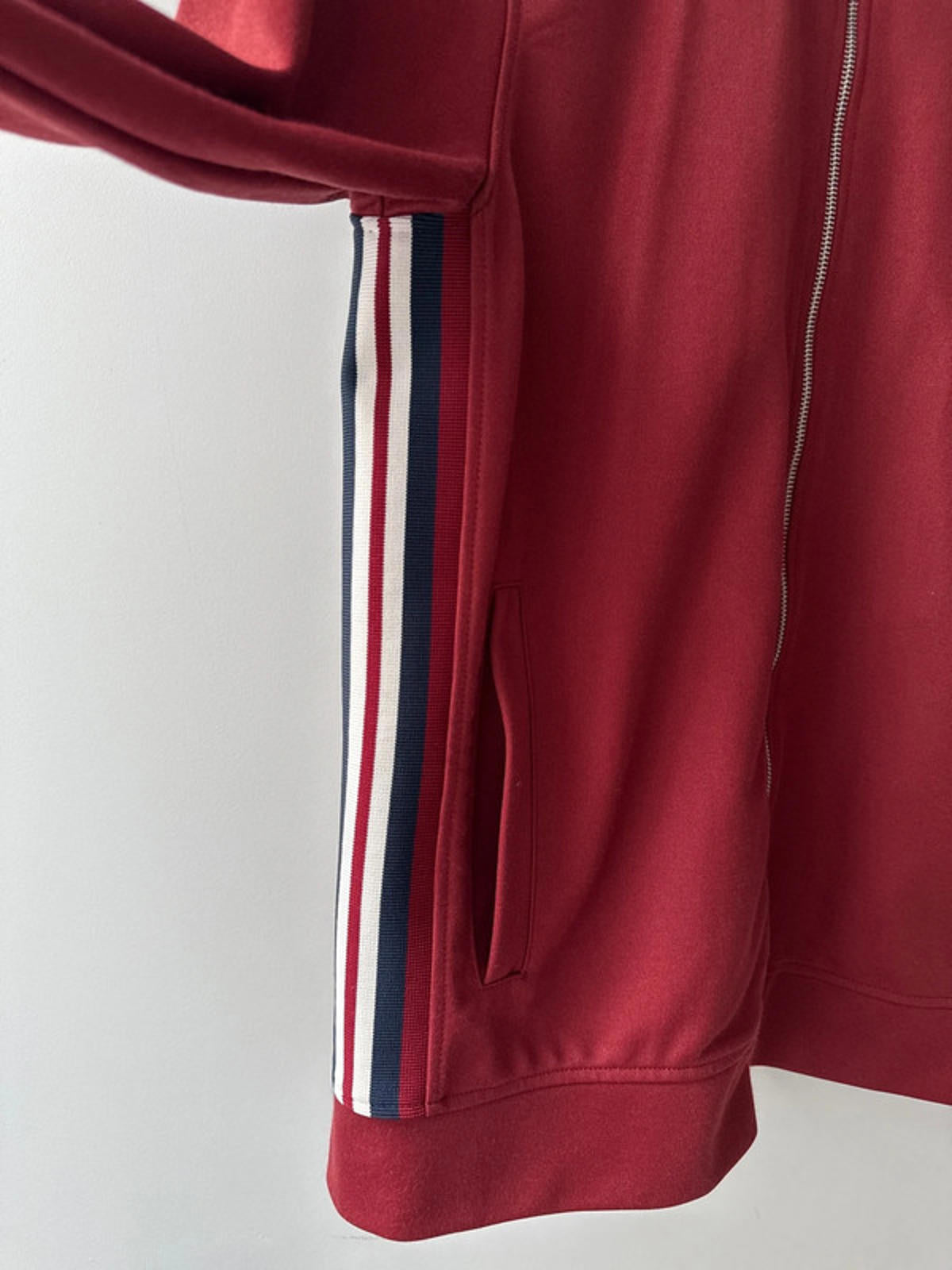 Men’s Pretty Green Zip Through Track Jacket Top - Medium - 1977