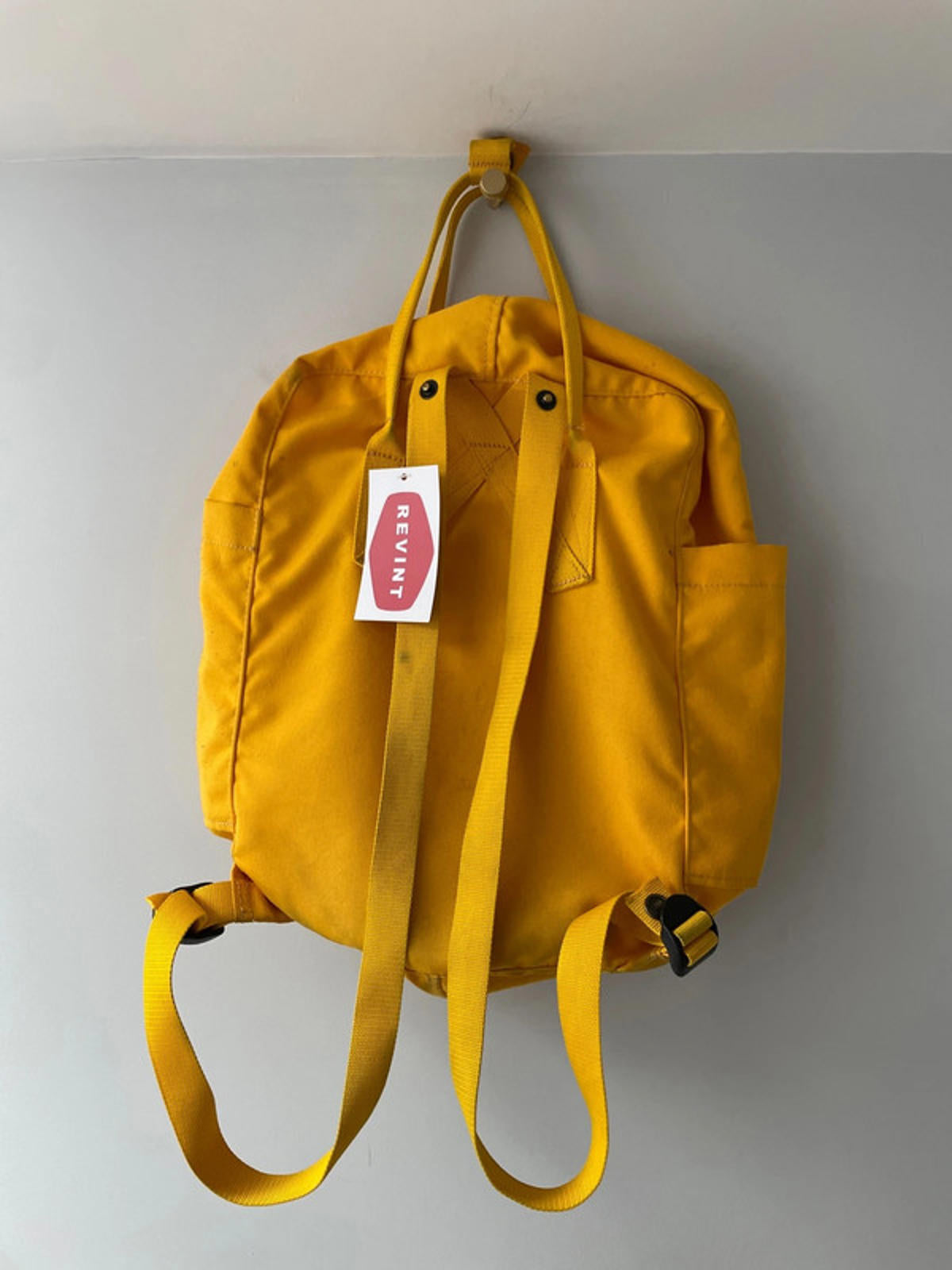 Unisex Fjallraven Kanken Rucksack Backpack In Yellow - 1941