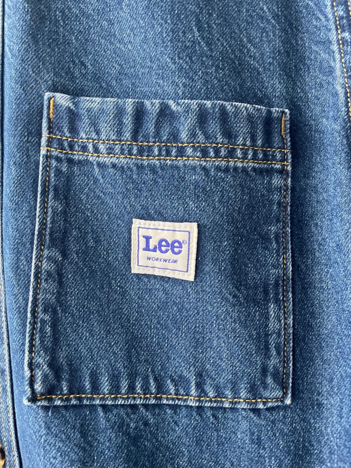 Men’s LEE Workwear Overshirt Denim Shirt - Medium - 2200