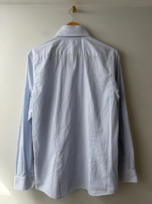 Men’s Reiss Long Sleeve Stripped Shirt - Large - 3398