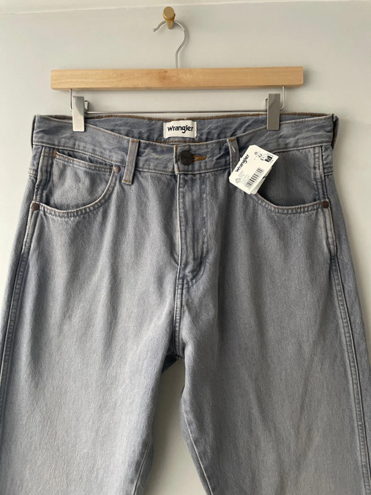 Mens Wrangler Frontier 880 Relaxed Straight Fit Jeans In Blue - W32/L32 - 2383