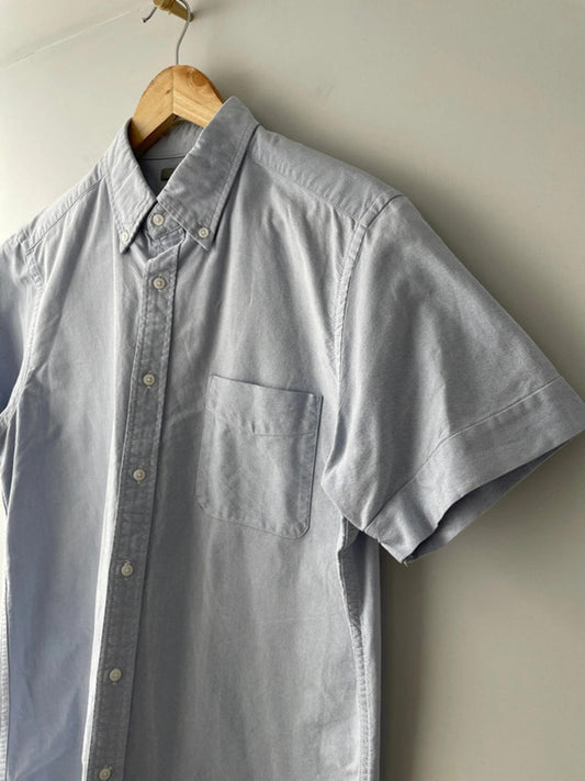 Men’s Uniqlo Premium Chambray Oxford Shirt - Medium - 1491