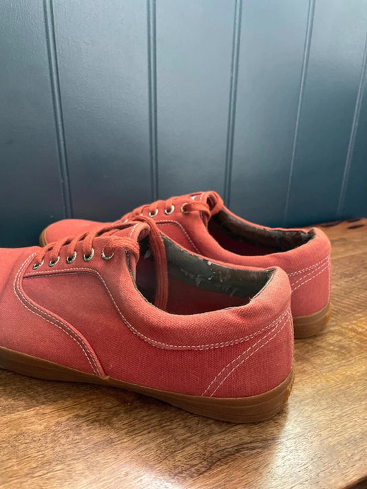 Men’s Nanny State Trainers In Orange - UK 9 - 1614