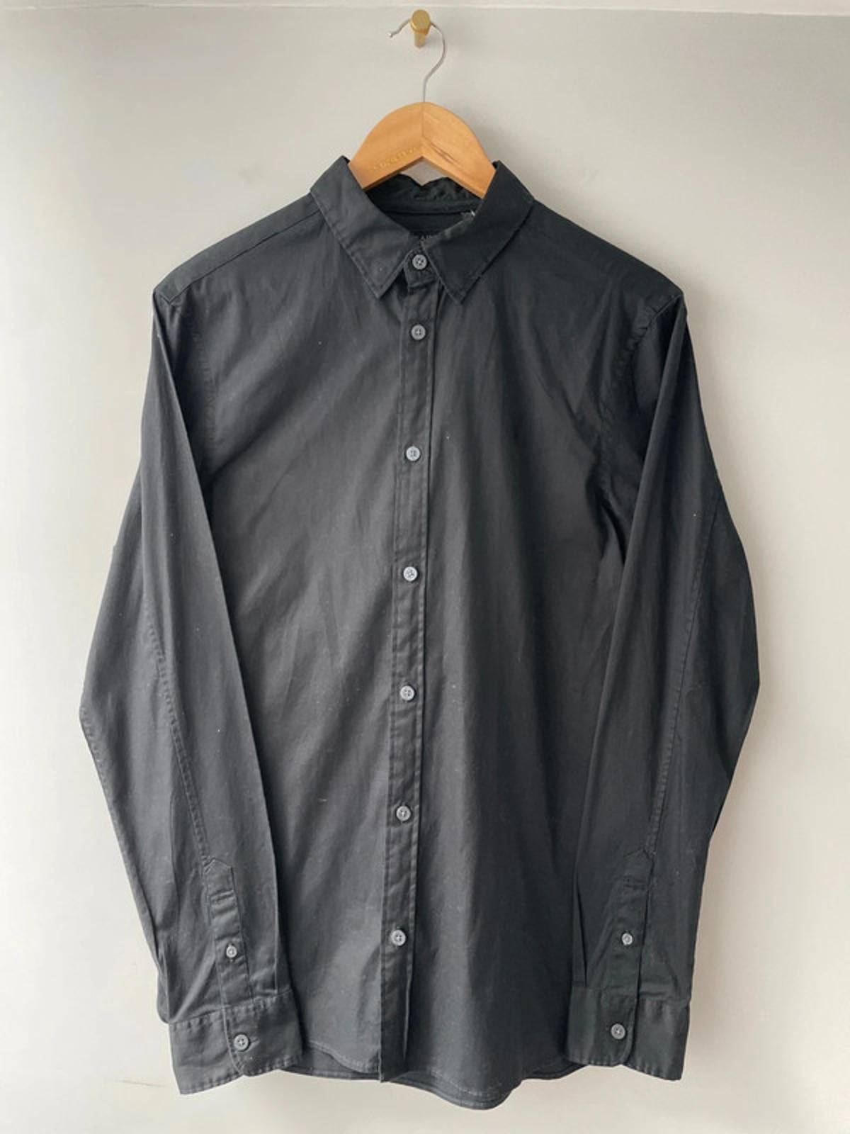 Men’s Allsaints Button Down Collar Long Sleeve Shirt - Small - 2005