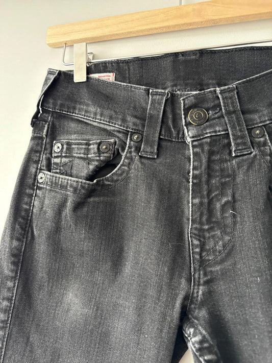 Women’s True Religion Geno Slim Fit Jeans With Washed Finish - W29/L29 - 0873