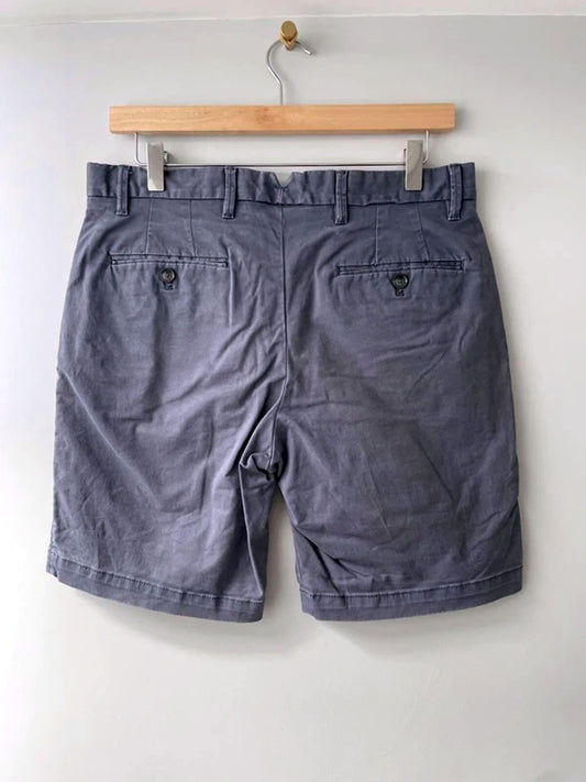 Men’s Reiss Premium Classic Chino Shorts In Navy - W32/L8 - 3149
