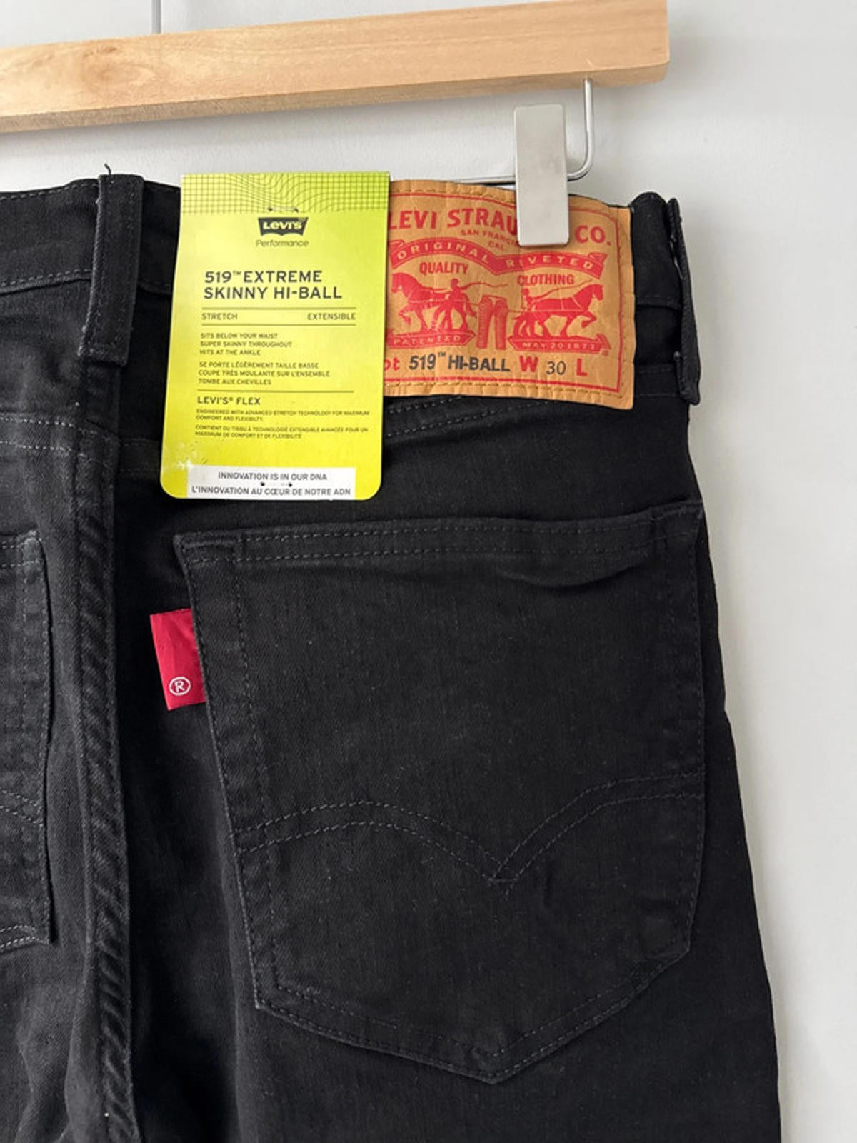 Women’s Levi’s 519 skinny fit Hi-Ball jeans - W30 /L29