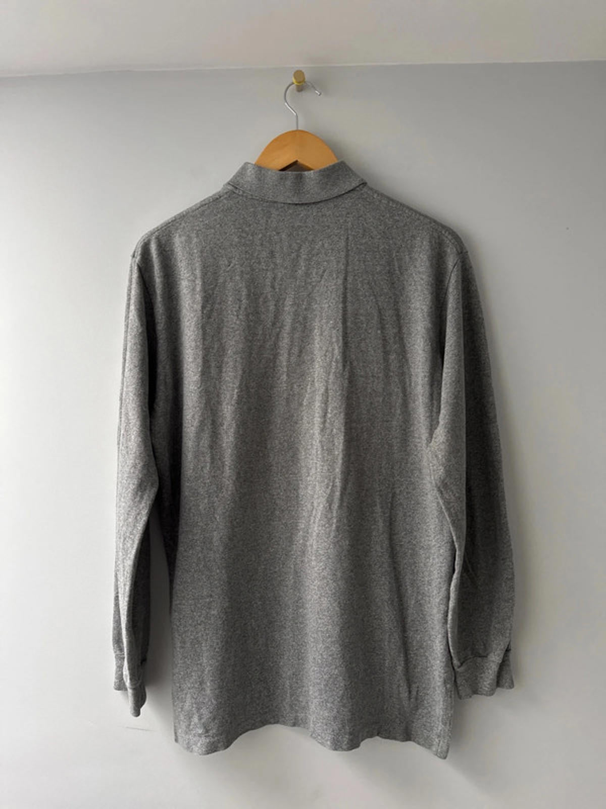 Mens Ralph Lauren premium long sleeve polo top -Medium