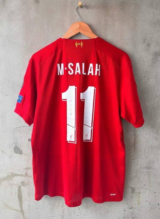 Men's Liverpool FC 2019/20 Salah #11 Football Shirt Jersey - Large - 3602