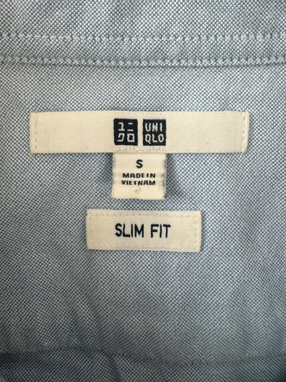 Men’s Uniqlo Oxford Short Sleeved Shirt - Small -1416