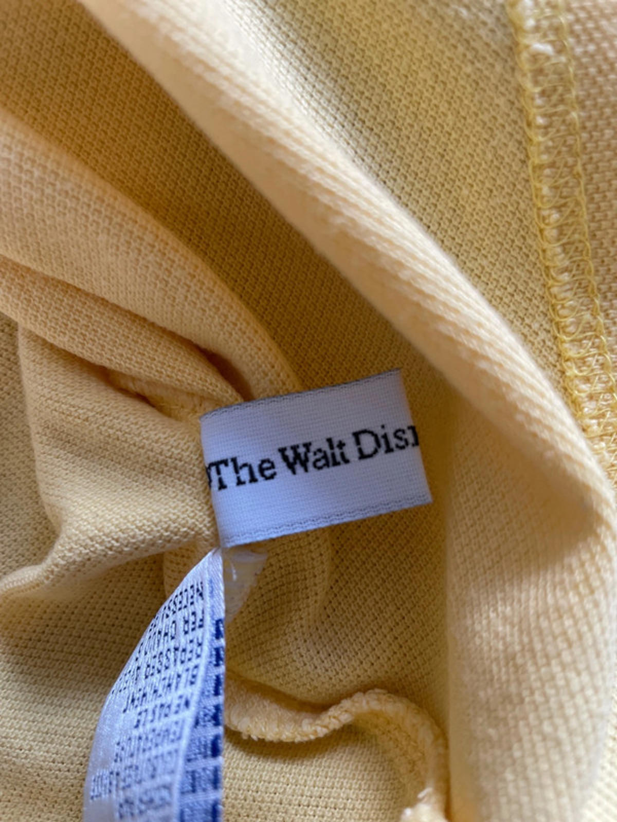 Men’s EP Pro Walt Disney Yellow Golf Polo Top - XLarge - 1512