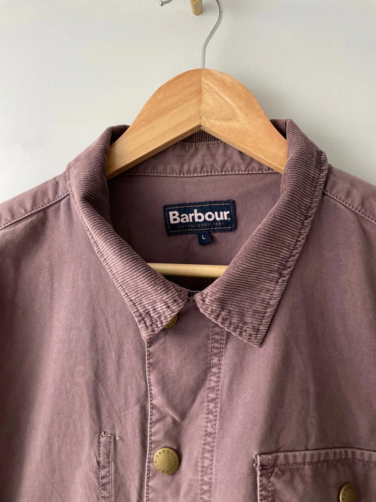 Men’s Barbour Grindle Workwear Shacket Jacket - Large - 1993
