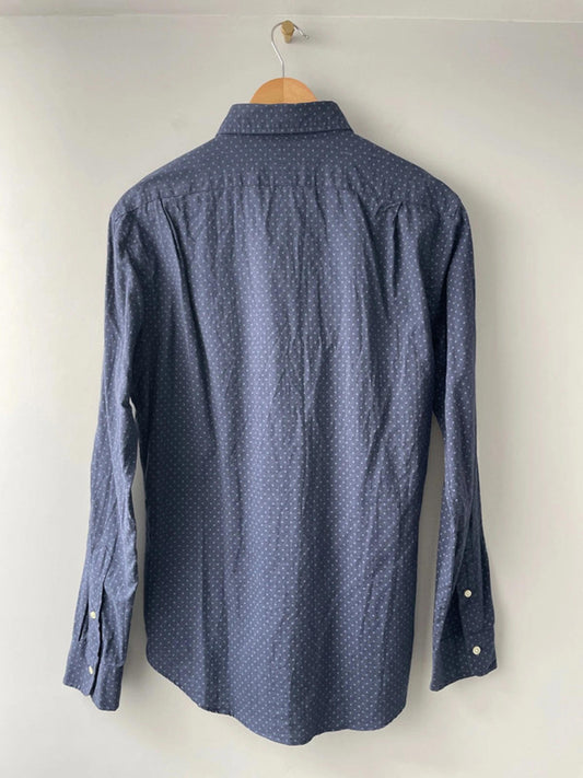 Men’s Ralph Lauren Premium Long Sleeve Slim Fit Shirt Top - Medium - 1545