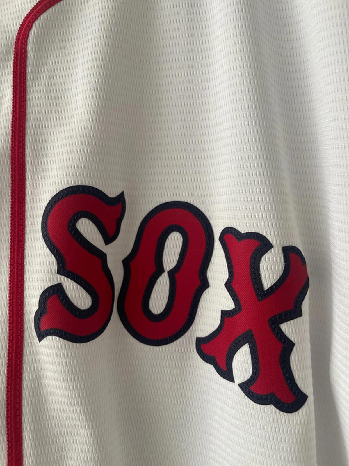 Womens Boston Red Sox Nike White Home Jersey - Large - 1508