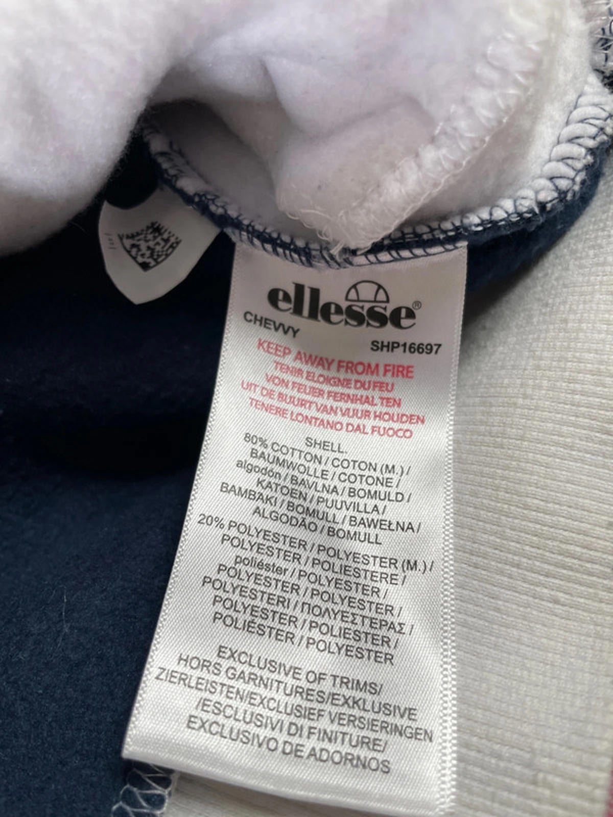 Women’s Ellesse Oversized 1/4 Zip Jumper Top - Medium - 1834