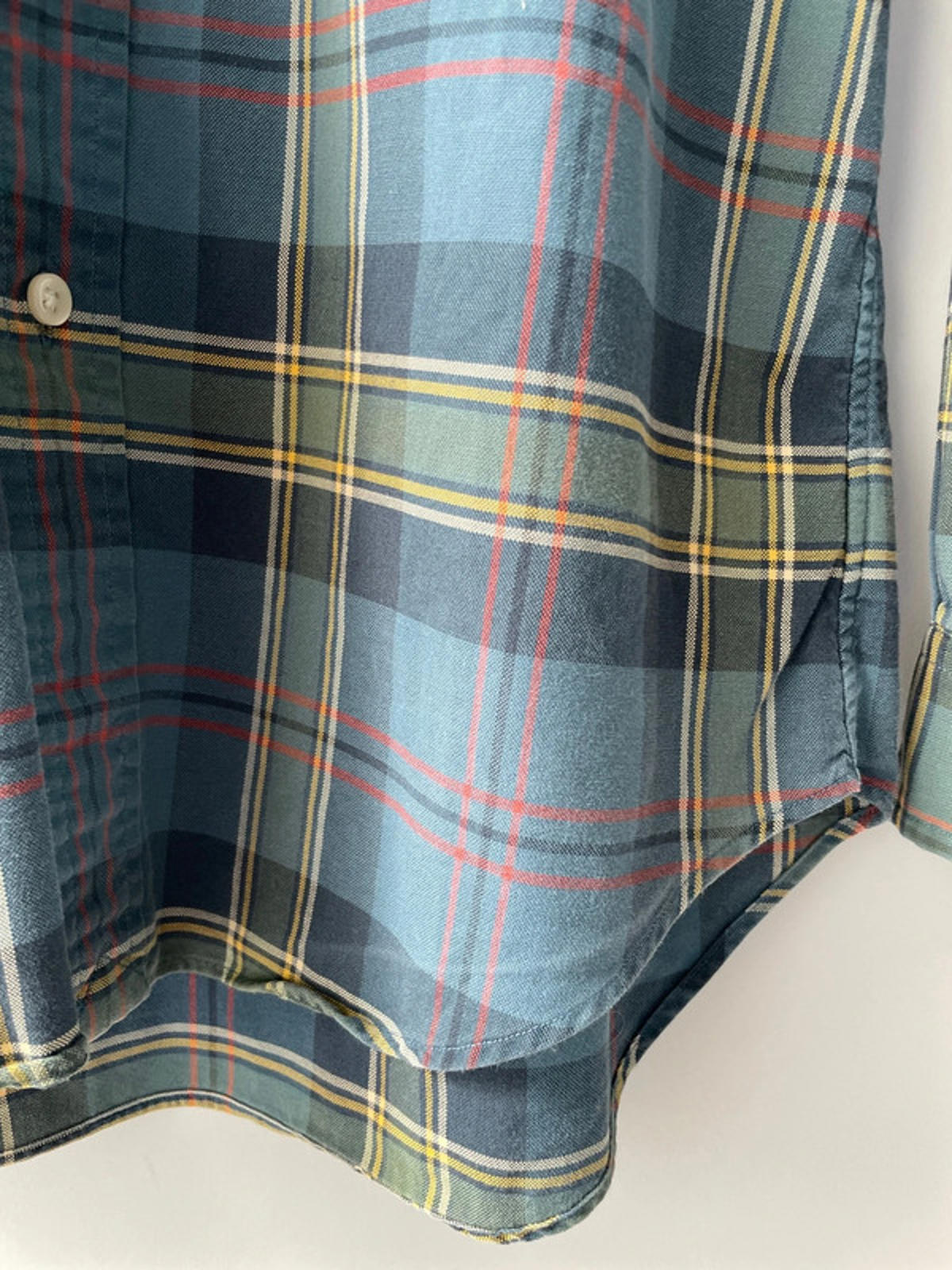 Men’s Ralph Lauren Premium Long Sleeve Check Shirt - XSmall- 1583