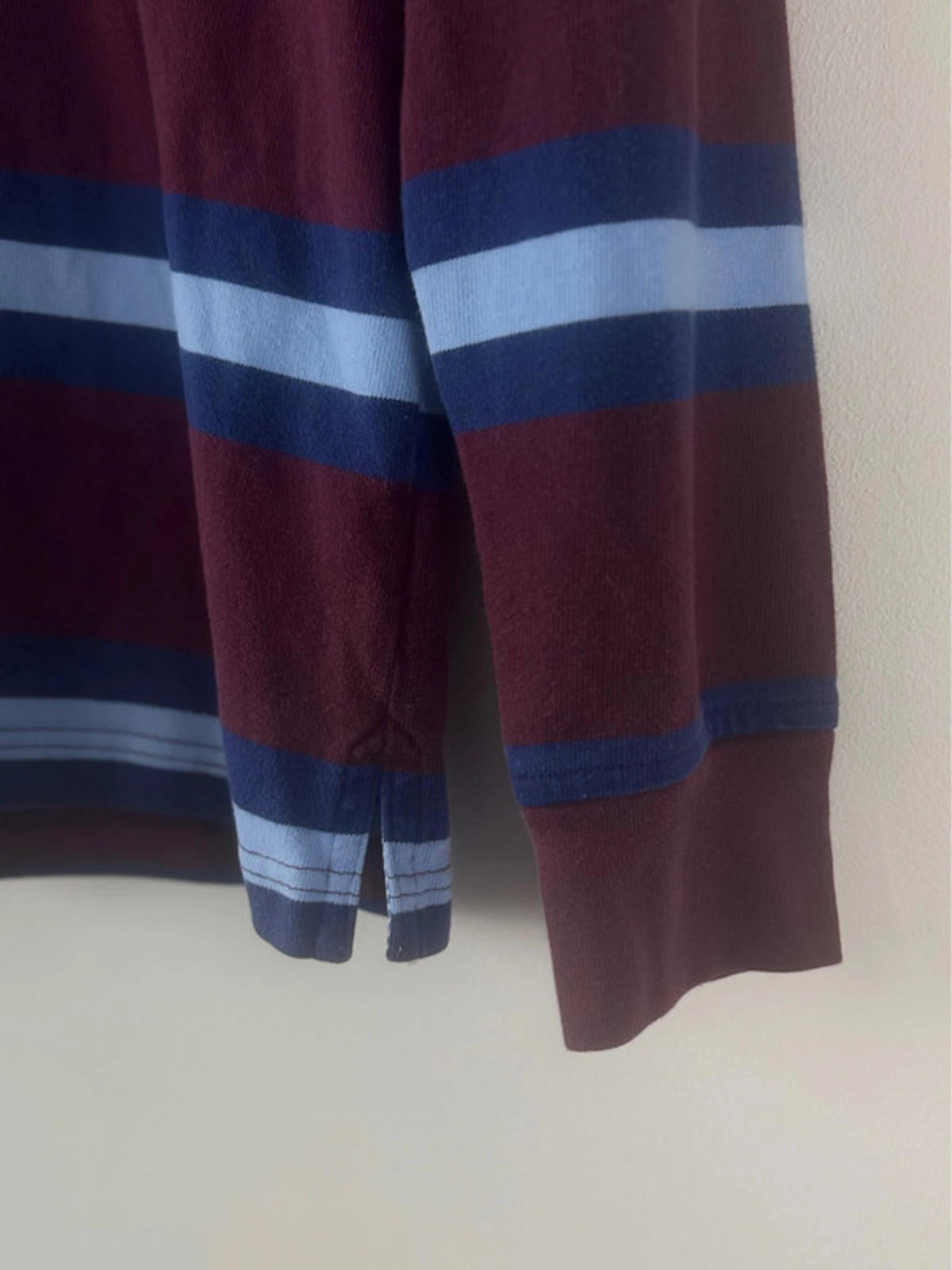 Men’s Tommy Hilfiger Long Sleeved Rugby Polo Shirt - Small -1422