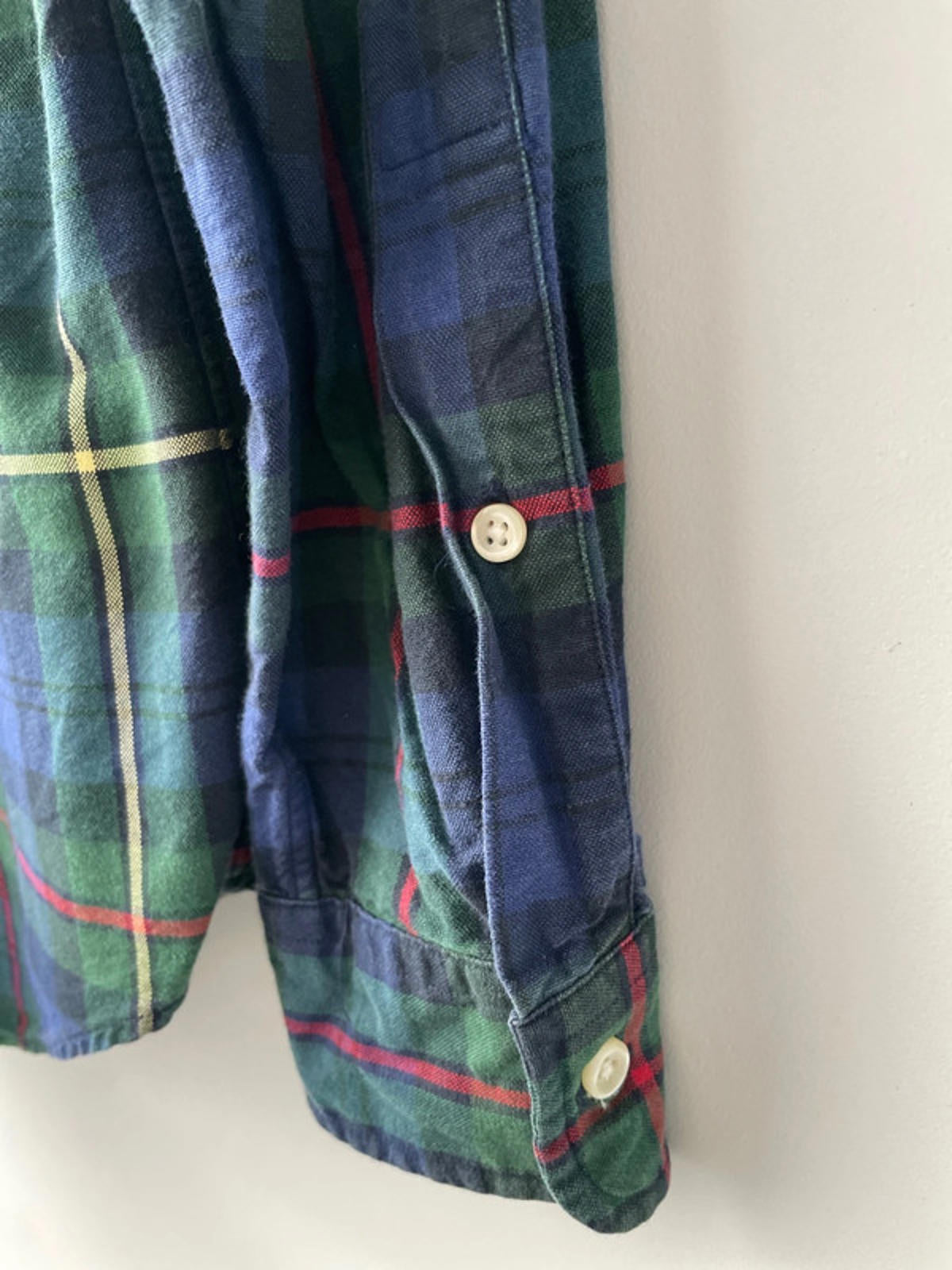 Men’s Ralph Lauren Button Down Oxford Long Sleeve Check Shirt - Small - 1544