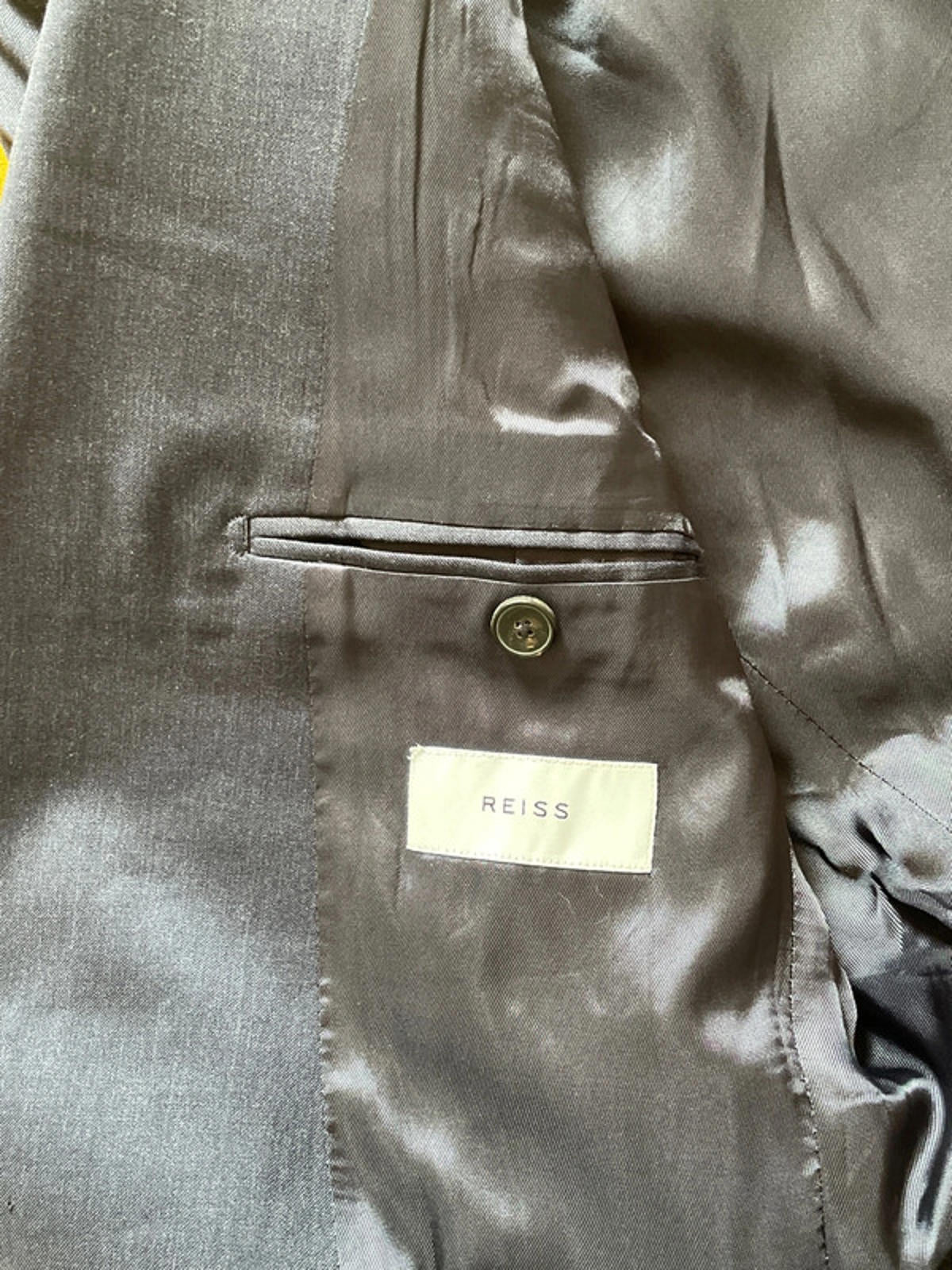 Men’s Reiss Premium 100% Wool Wedding Blazer Jacket - Medium - 1564