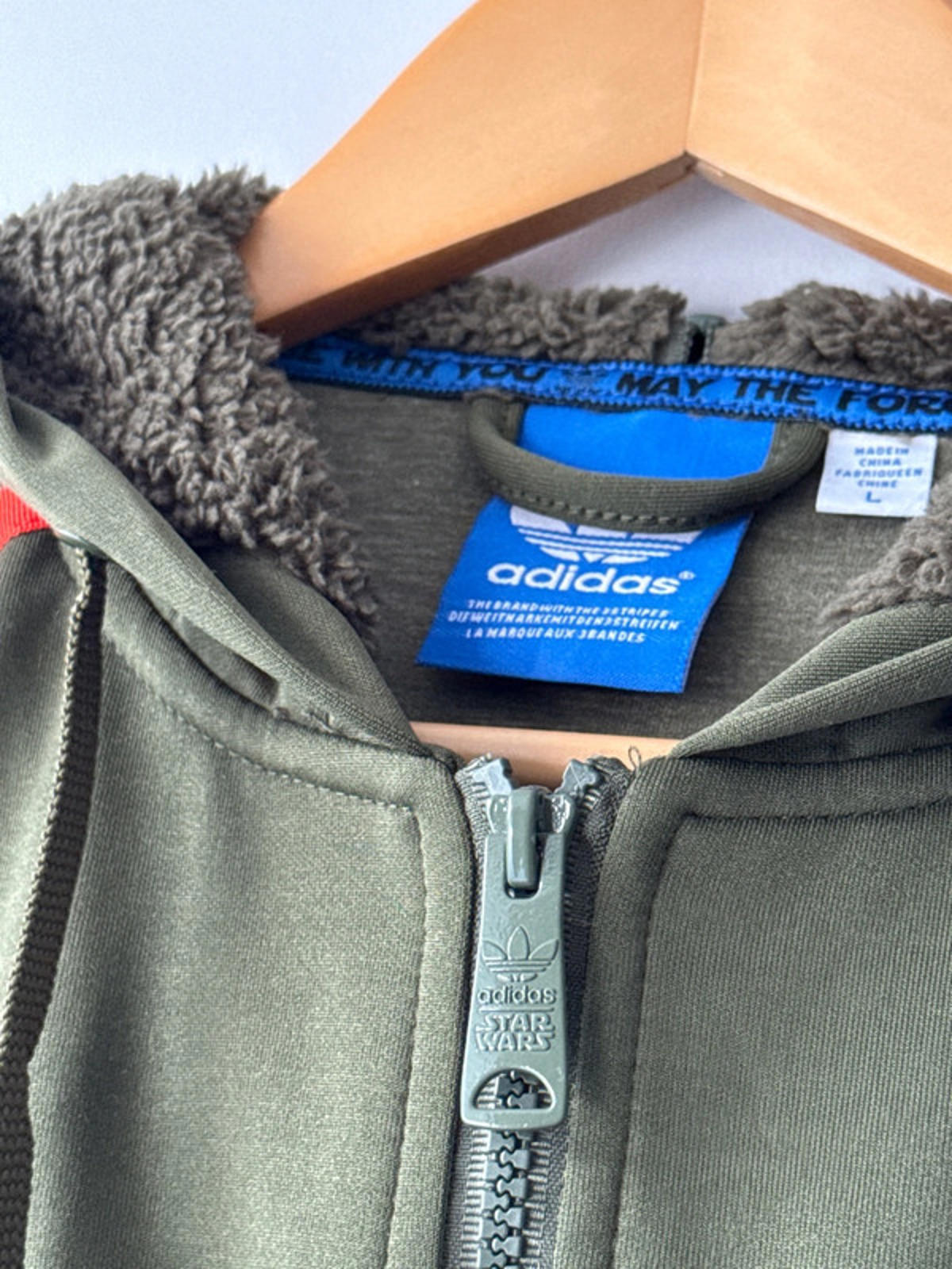 Men’s Adidas X Star Wars X Wing Limited Edition Rare Hoodie - Large - 1157