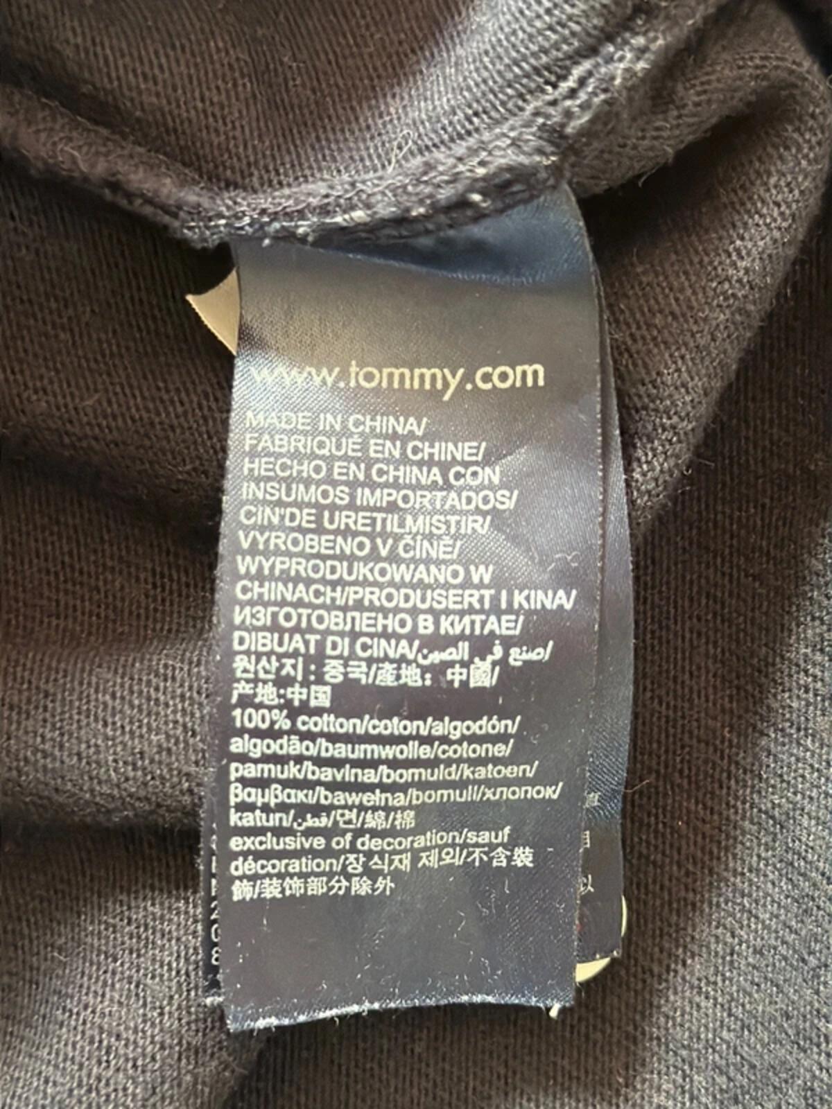 Men’s Tommy Hilfiger Classic Rugby Polo Top In Navy - Large - 3360