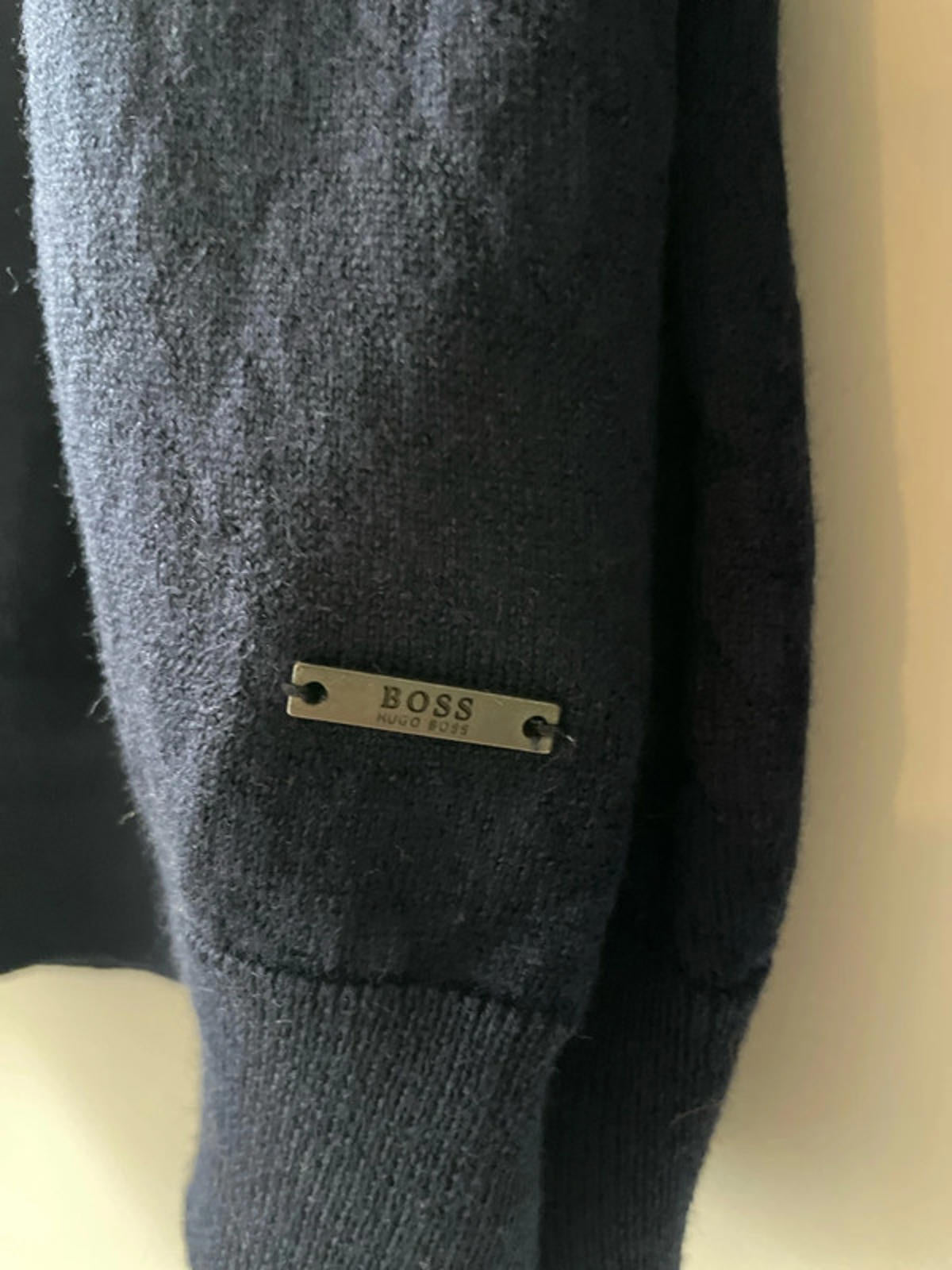 Men’s Hugo Boss 100% Wool Crew Neck Slim Fit Jumper - Large - 2010