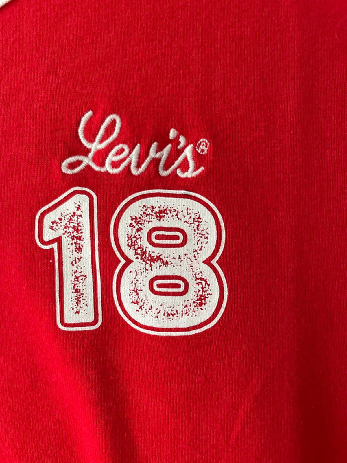 Women’s Levi’s Short Sleeve Slim Fit Mini Ringer T-shirt - Large - 1885
