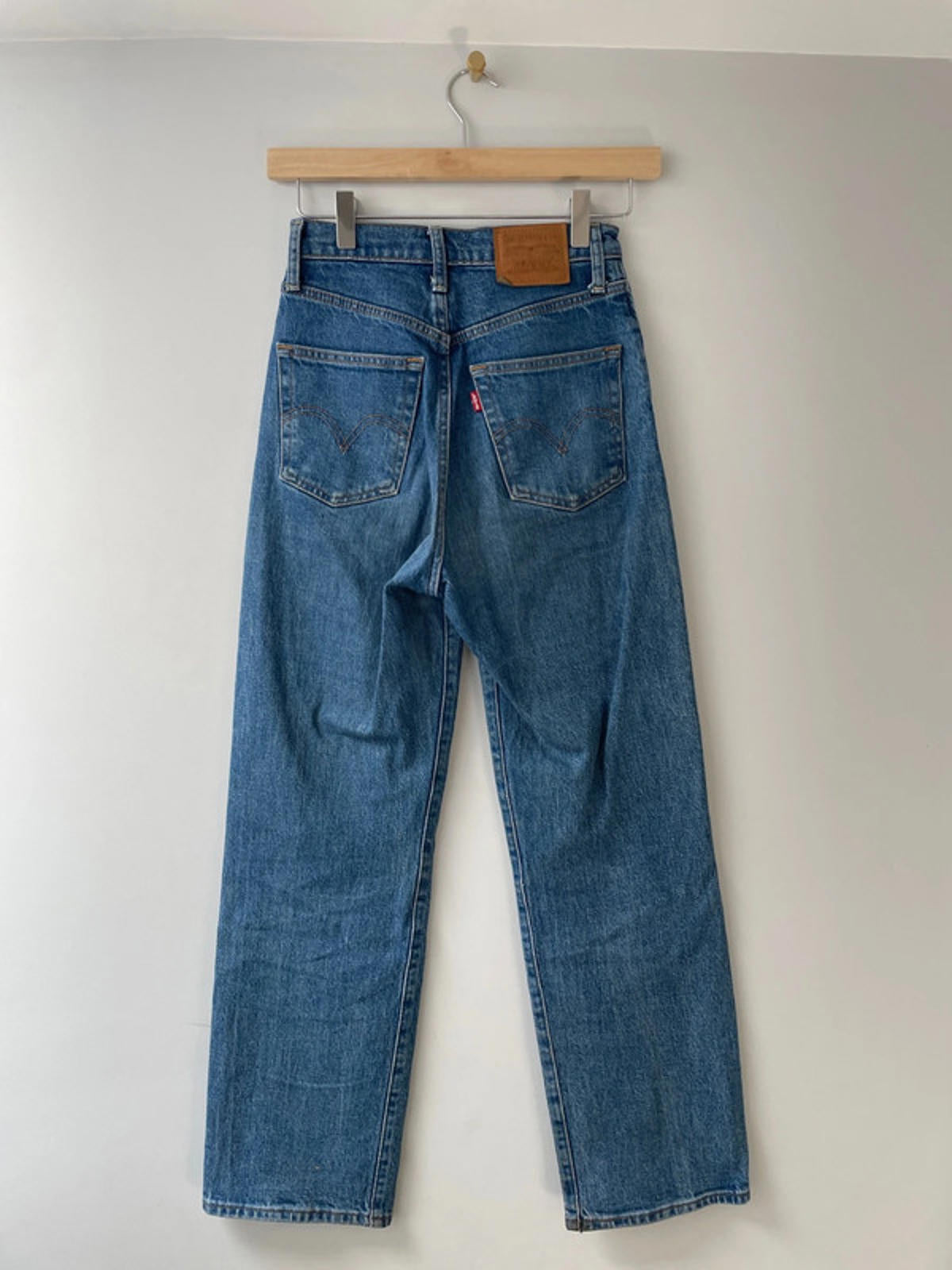 Women’s Levi’s Ribcage Straight High Waisted Fit Jeans - W24/L27 -1856