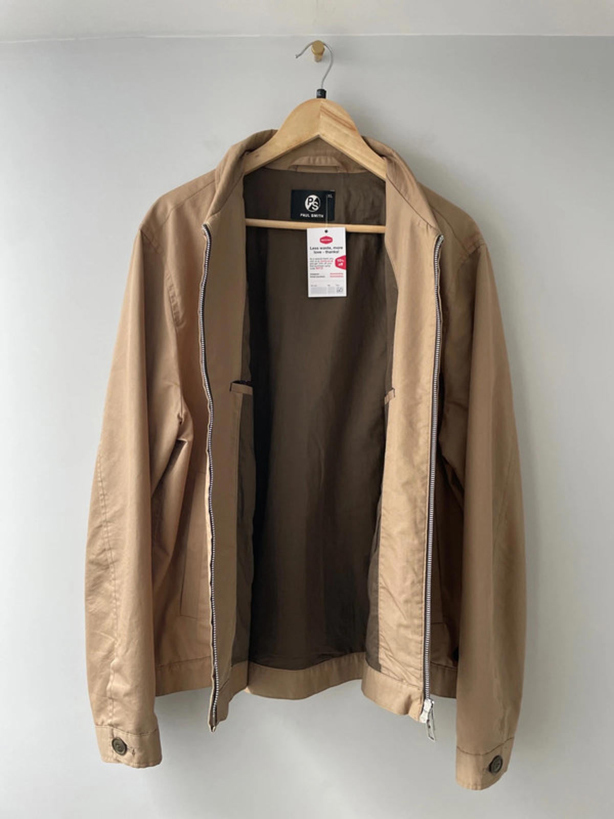 Men’s Paul Smith Premium Harrington Jacket Coat - XLarge - 1986