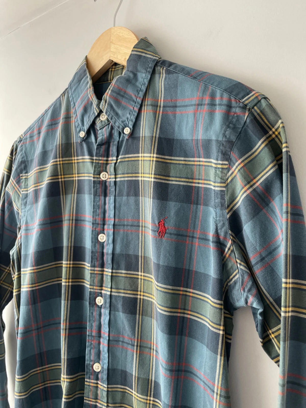 Men’s Ralph Lauren Premium Long Sleeve Check Shirt - XSmall- 1583