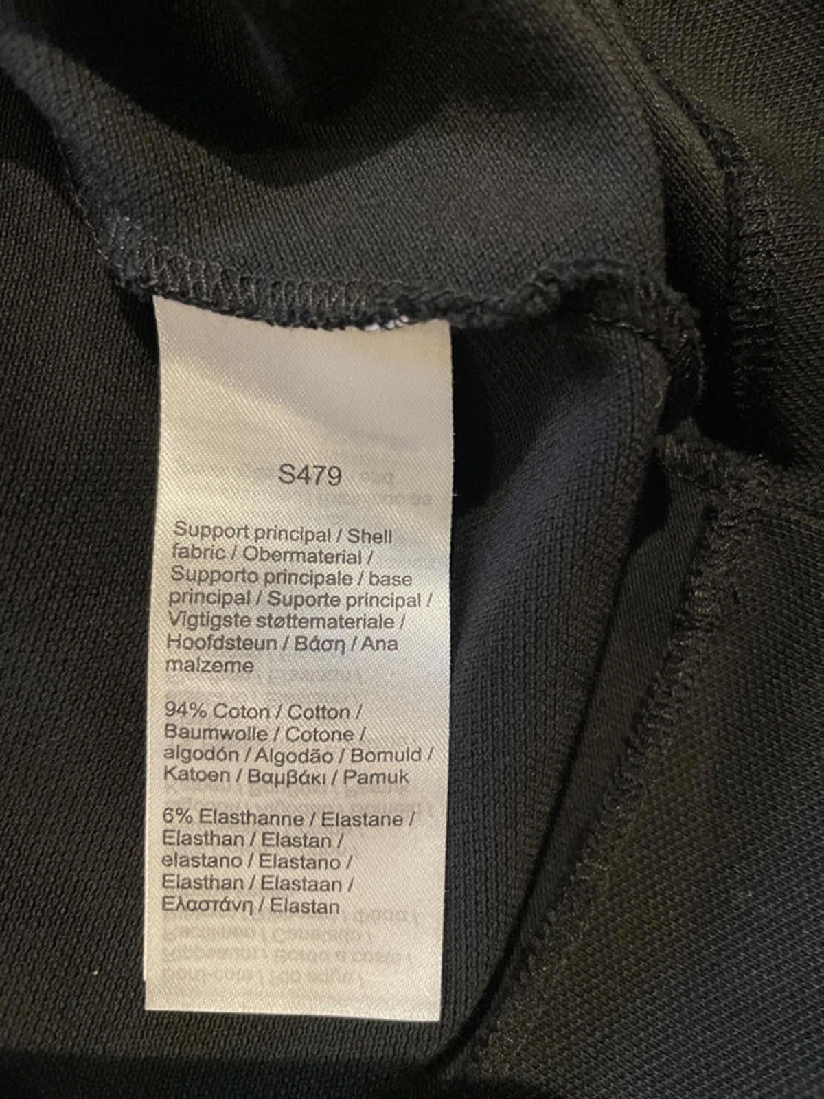 Men’s Lacoste Long Sleeve Polo Regular Fit in Black - Large - 2534