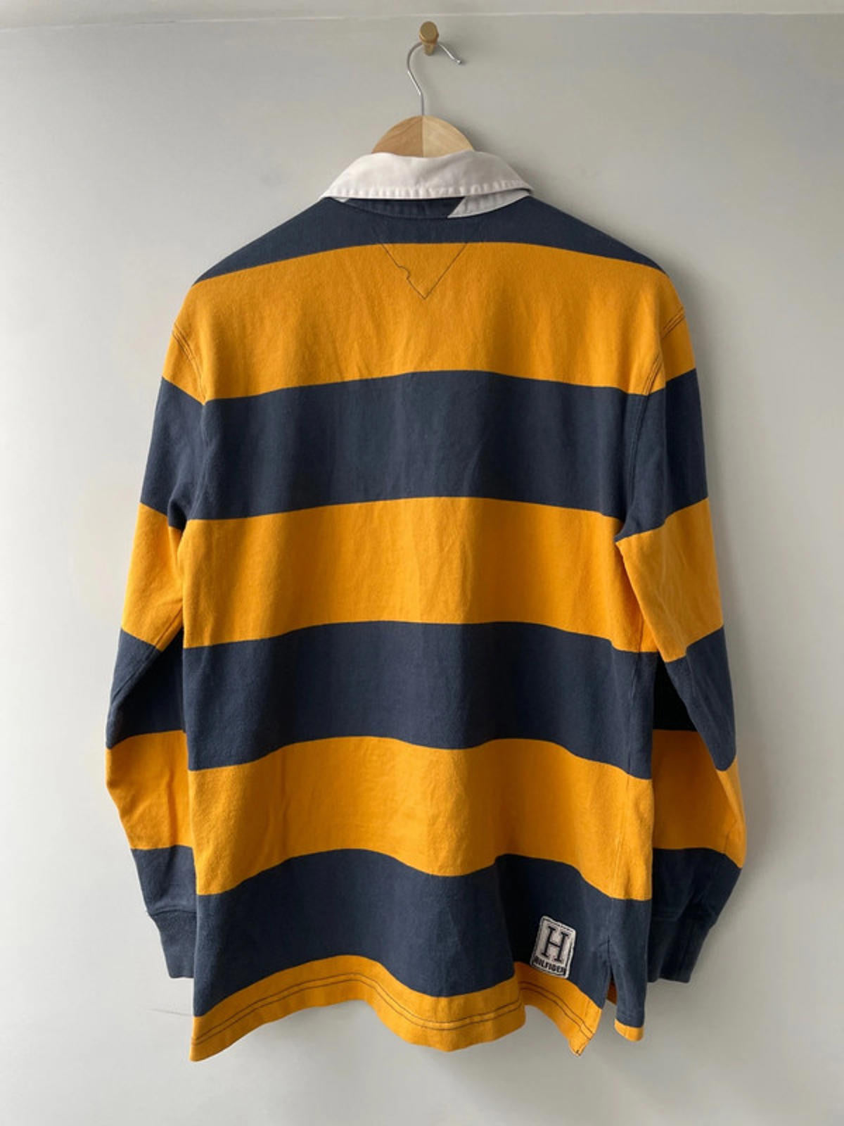 Men’s Tommy Hilfiger Stripped Rugby Polo Top - Medium - 2007