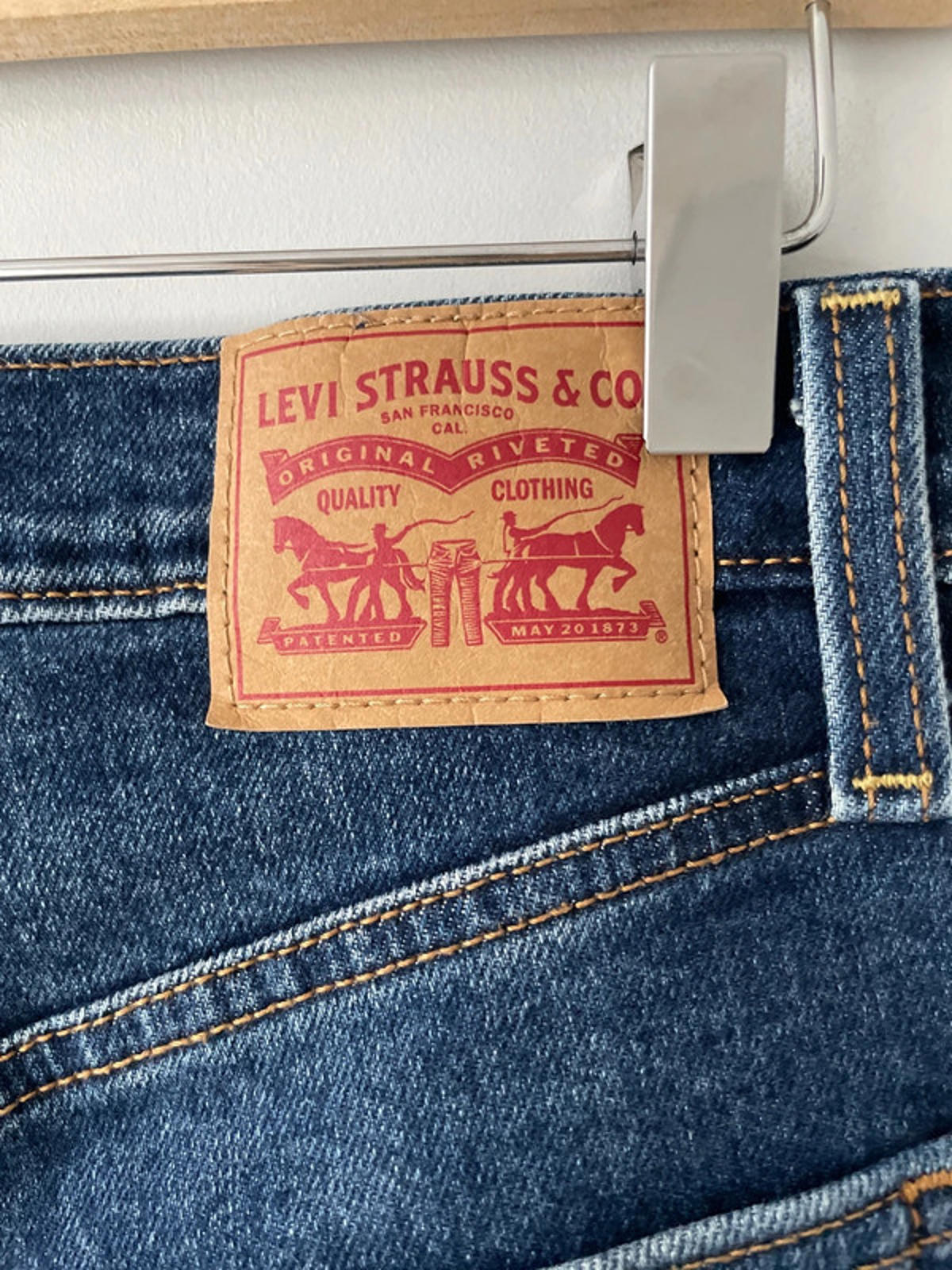 Women’s Levi’s Ribcage Straight High Waisted Jeans - W27/L29 - 1895