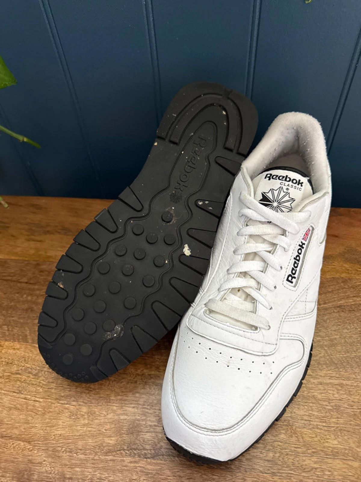 Men’s Reebok Classic Trainers In Leather - Uk11 - 0792