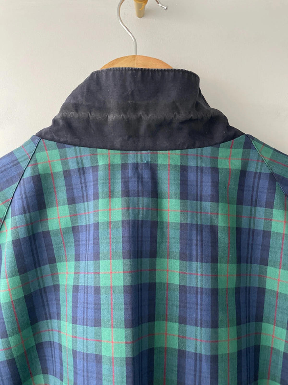Men’s Baracuta G9 Limited Edition Rare Reversible Harrington Checked Jacket - Medium -2037