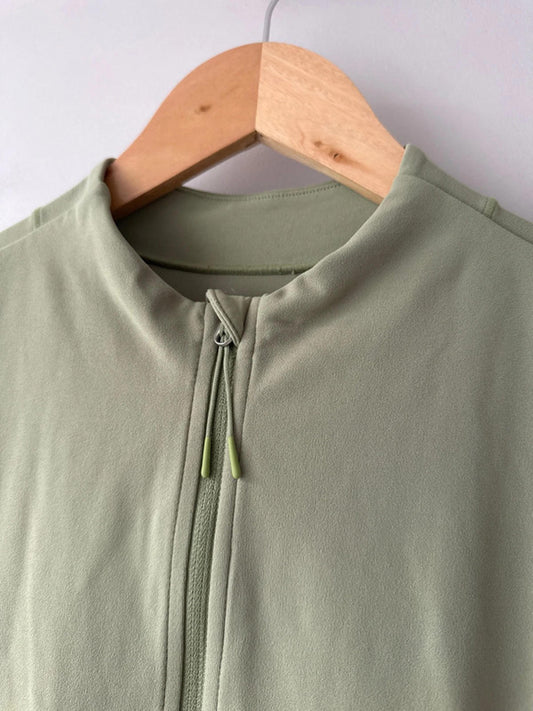 Women’s Nike Yoga Dri-fit Zip Through Top With Pockets - Large - 1963