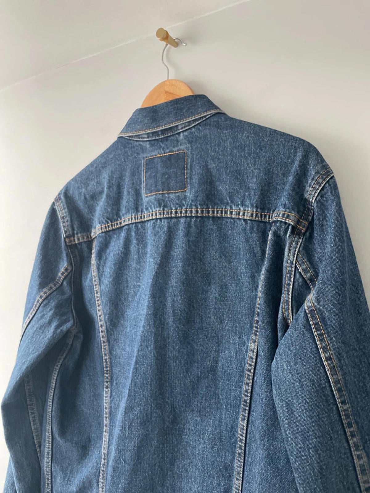 Men’s Levi’s Premium Range Denim Trucker Jacket In Navy - Medium - 2386
