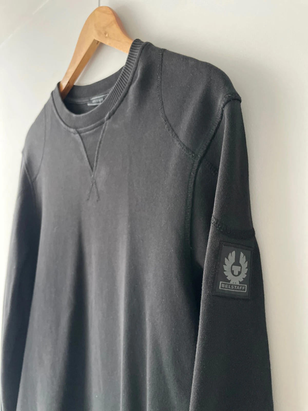Men’s Belstaff Crew Neck Sweater Jumper - Medium - 1988