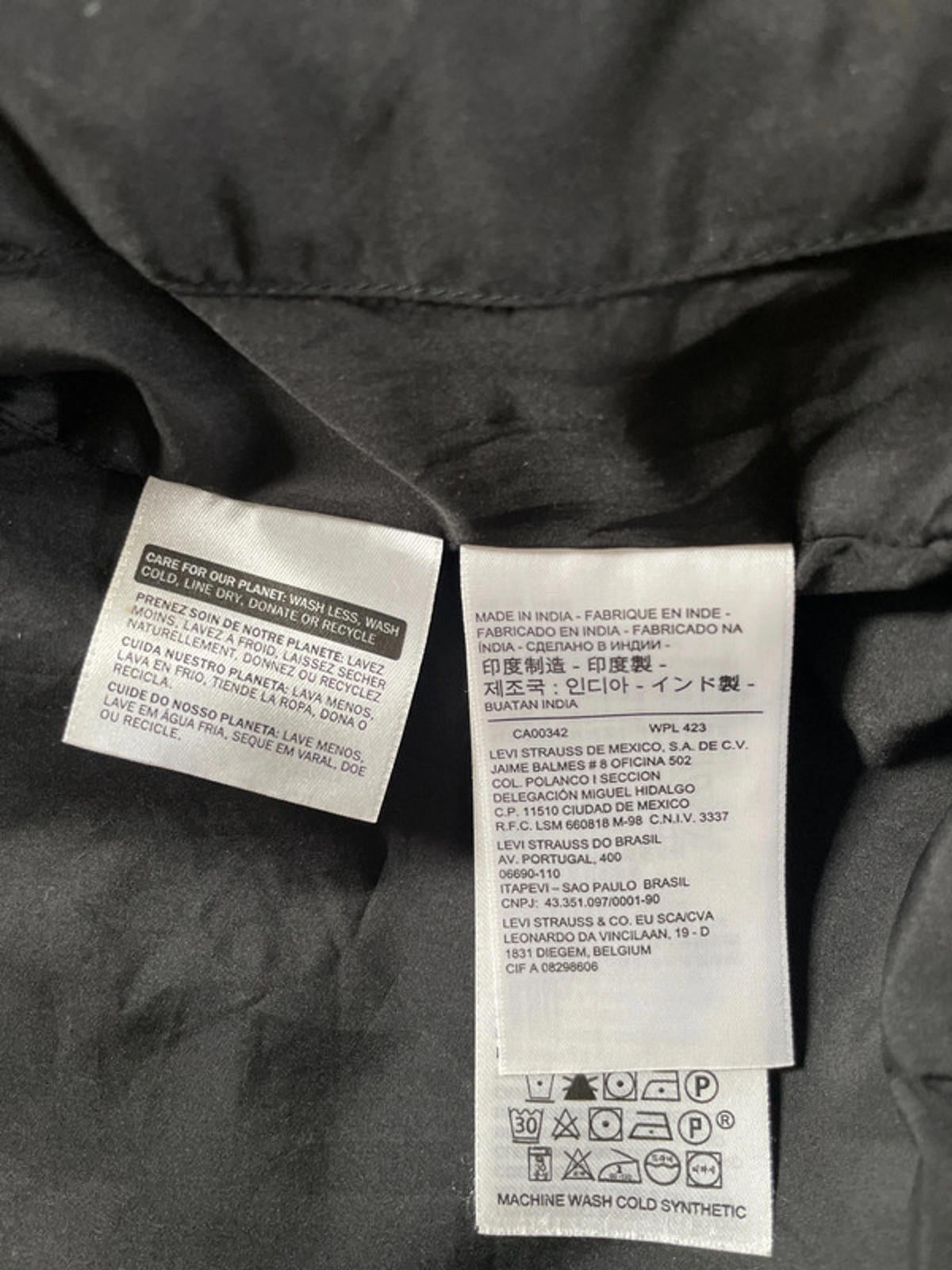 Men’s Levi’s Classic Harrington Jacket with Zipper Pockets - Medium - 2053