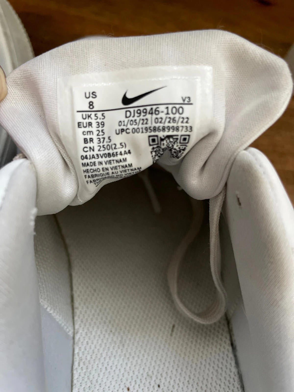 Women’s Nike Air Force 1 Premium Leather Trainers - UK 5.5 - 1928